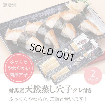 画像1: 対馬産天然蒸し穴子（タレ付き）